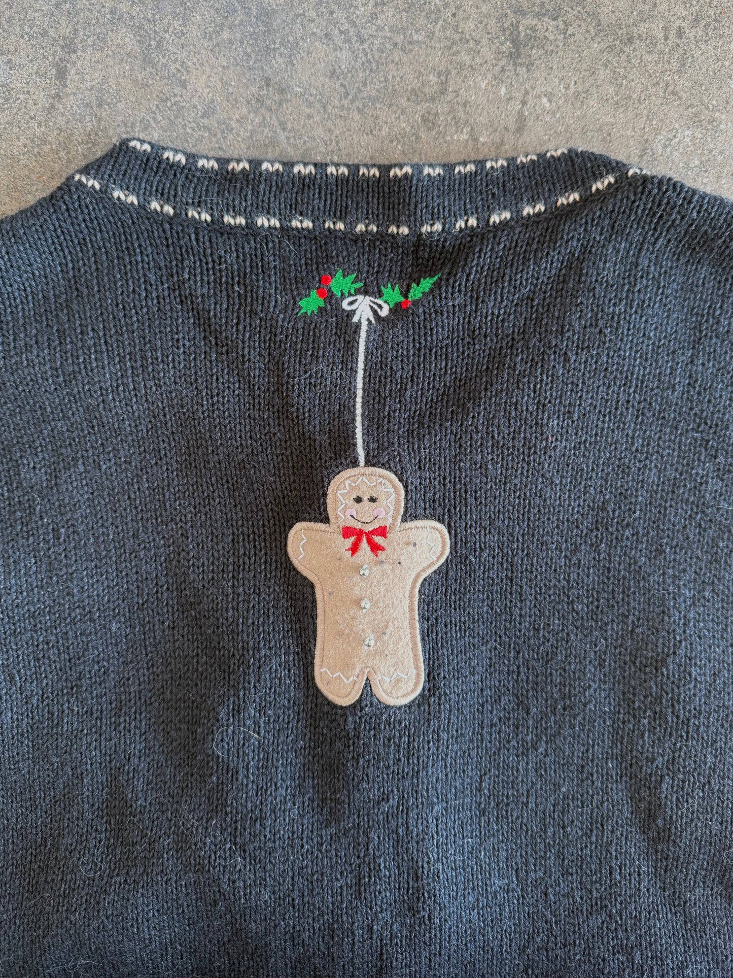 Gingerbread Cardigan - L