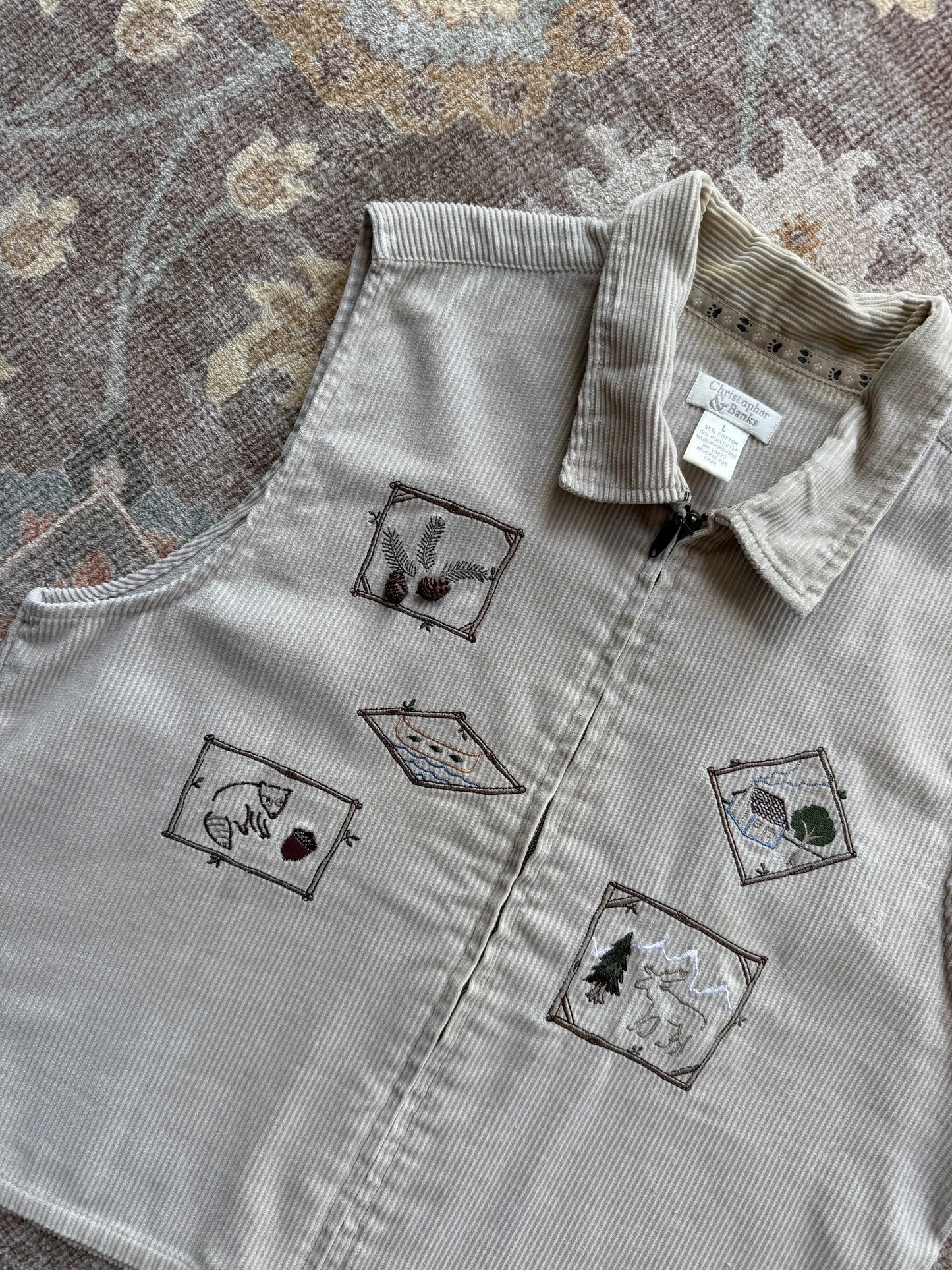 Corduroy Vest - L