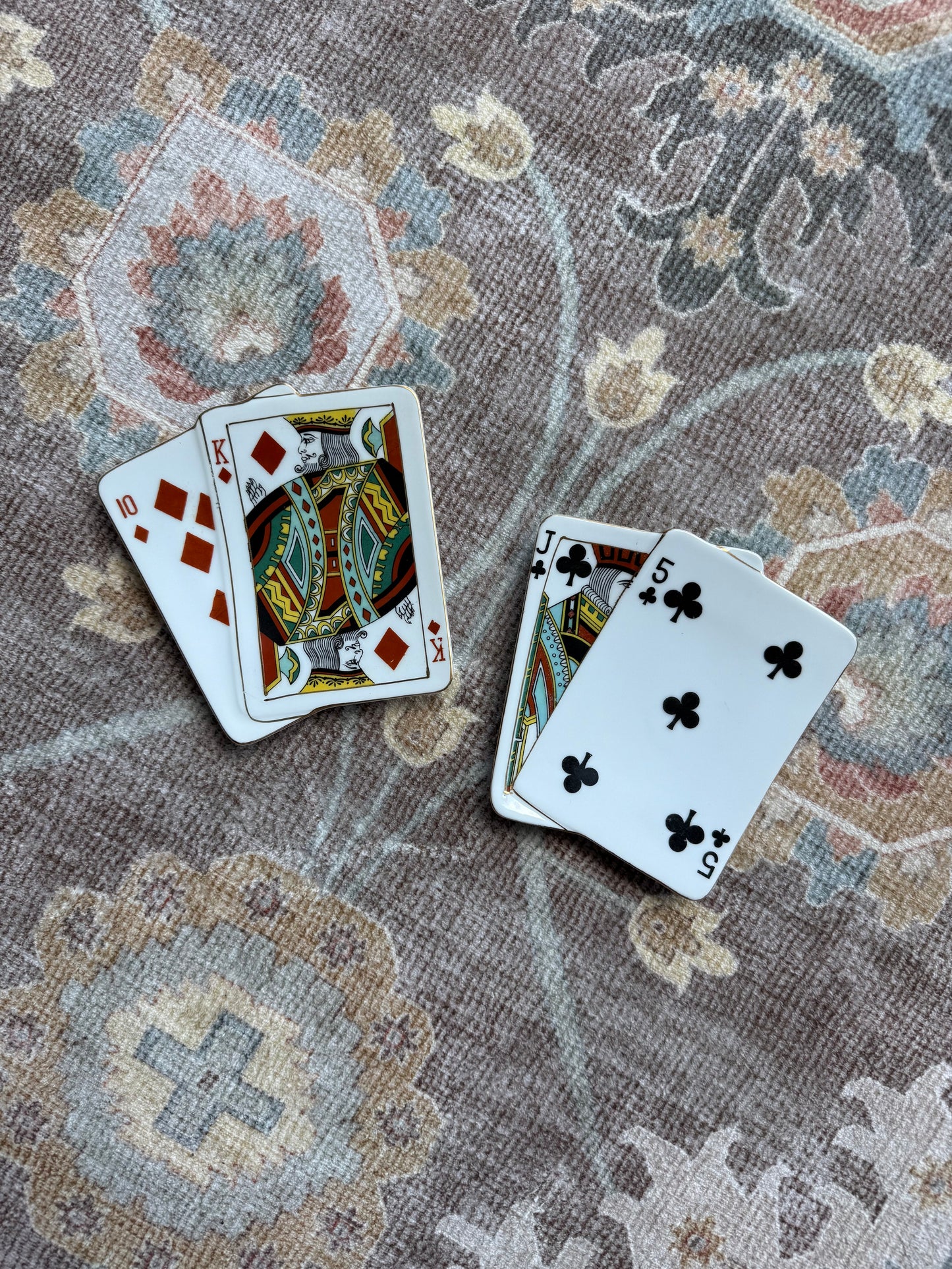 Playing Cards Trinket Dish