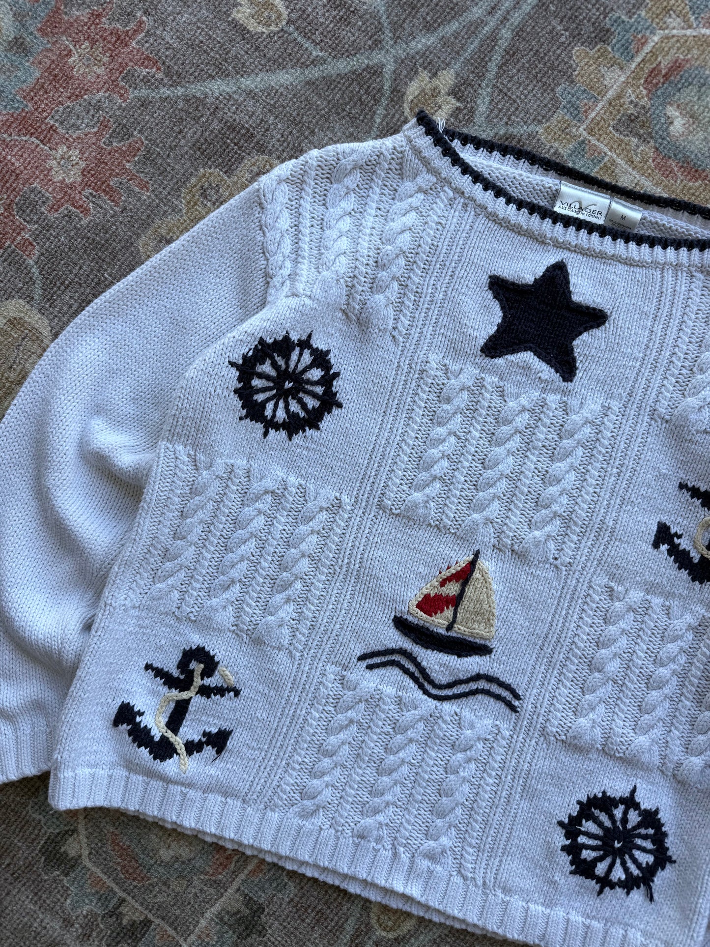 Sailboat Sweater - M
