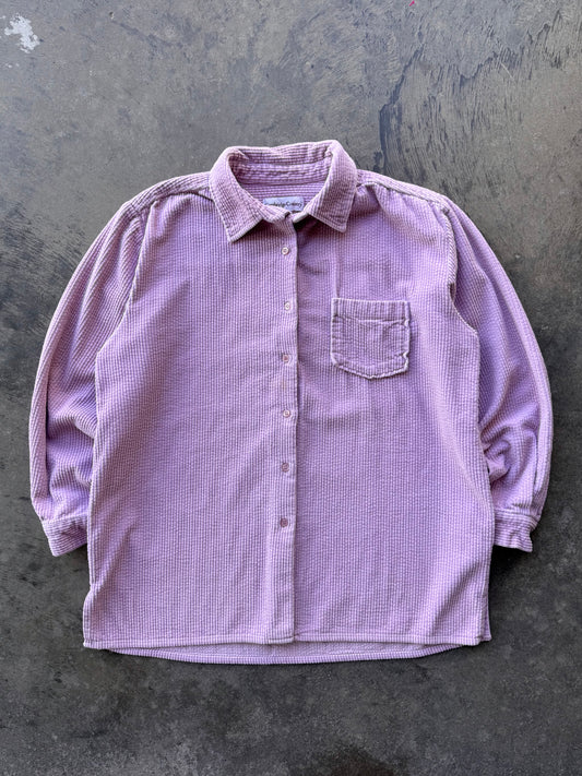 Corduroy Button Down - L