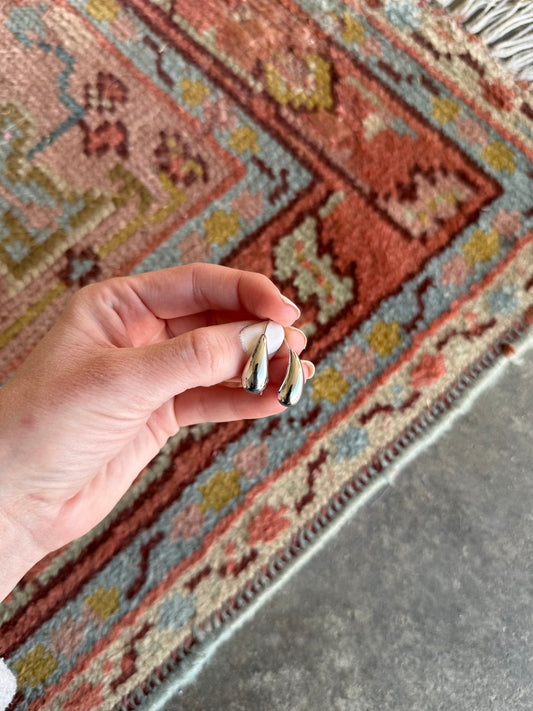 Silver Drop Earrings