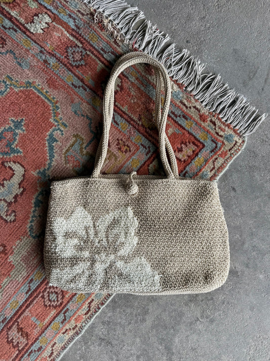 Hibiscus Crochet Purse