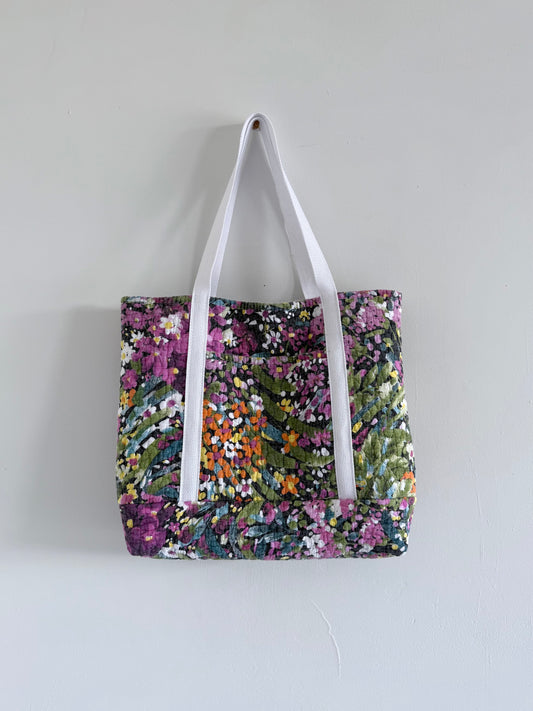 Quilt Pocket Tote