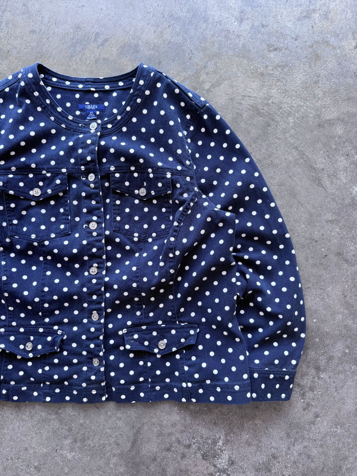 Polka Dot Jacket - 2XL