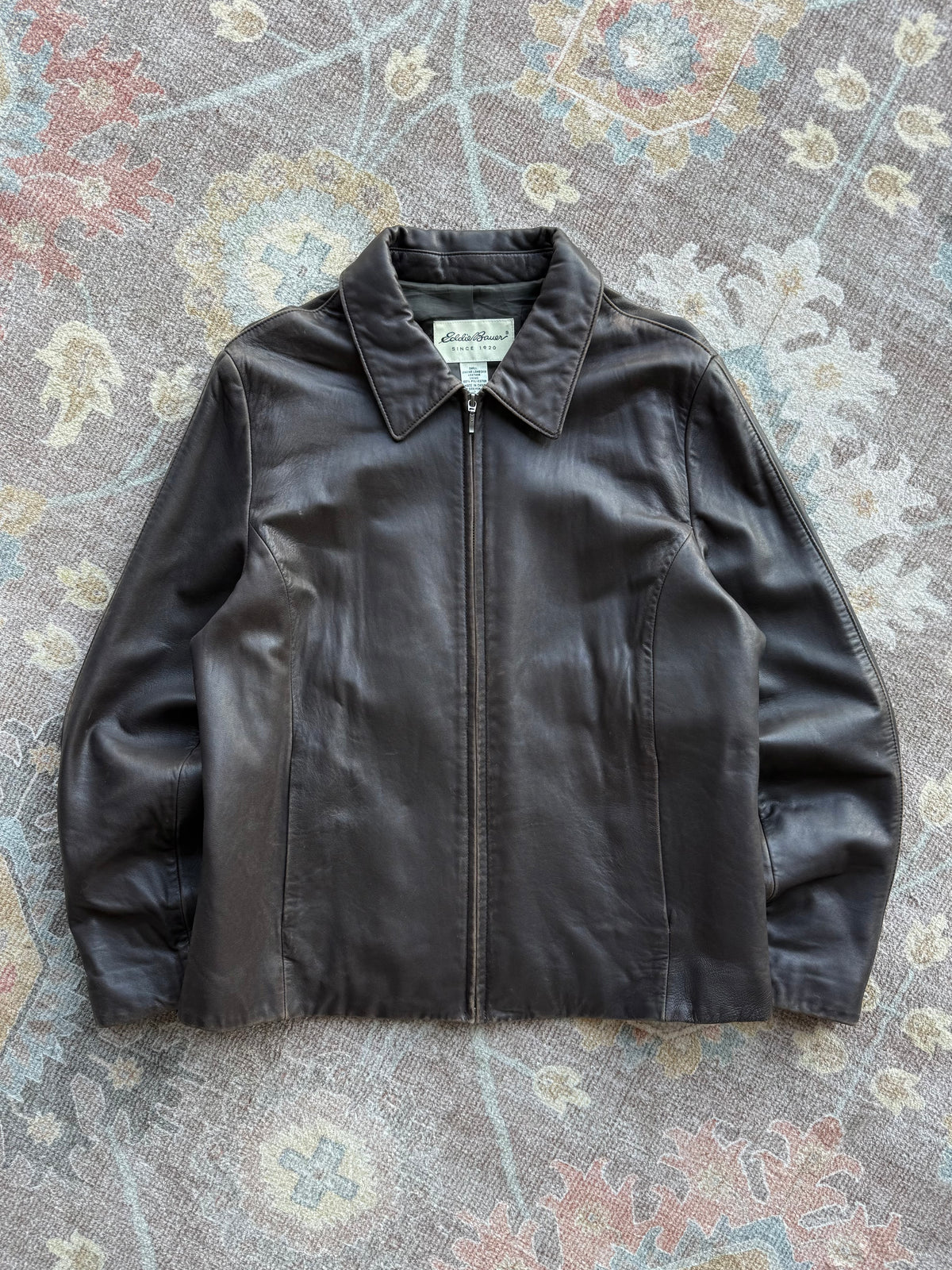 Leather Jacket - L