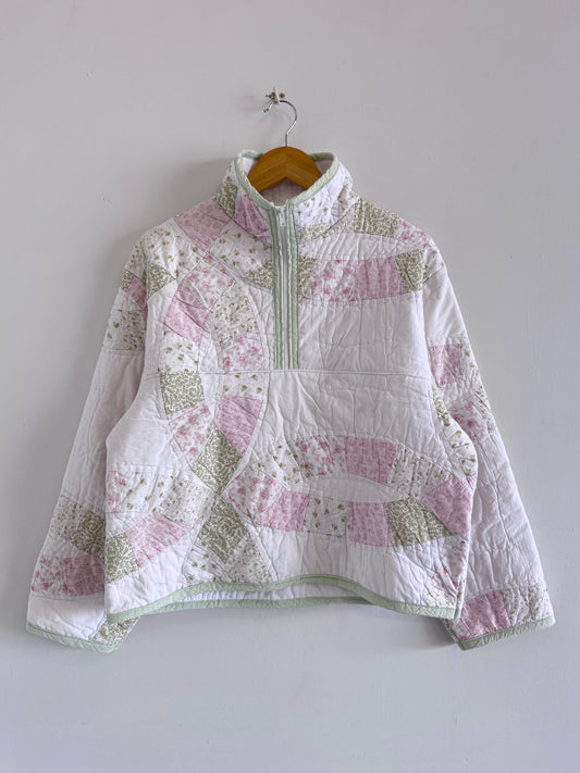 Quilt Quarter Zip - S