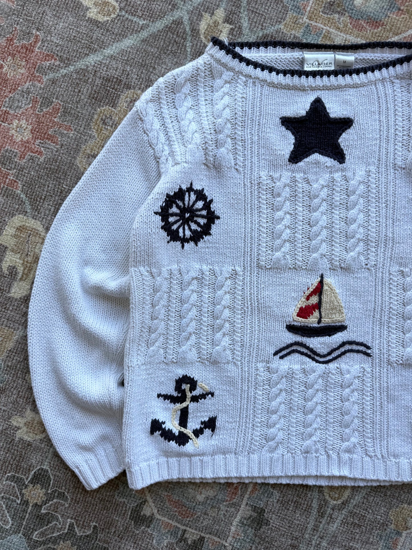 Sailboat Sweater - M