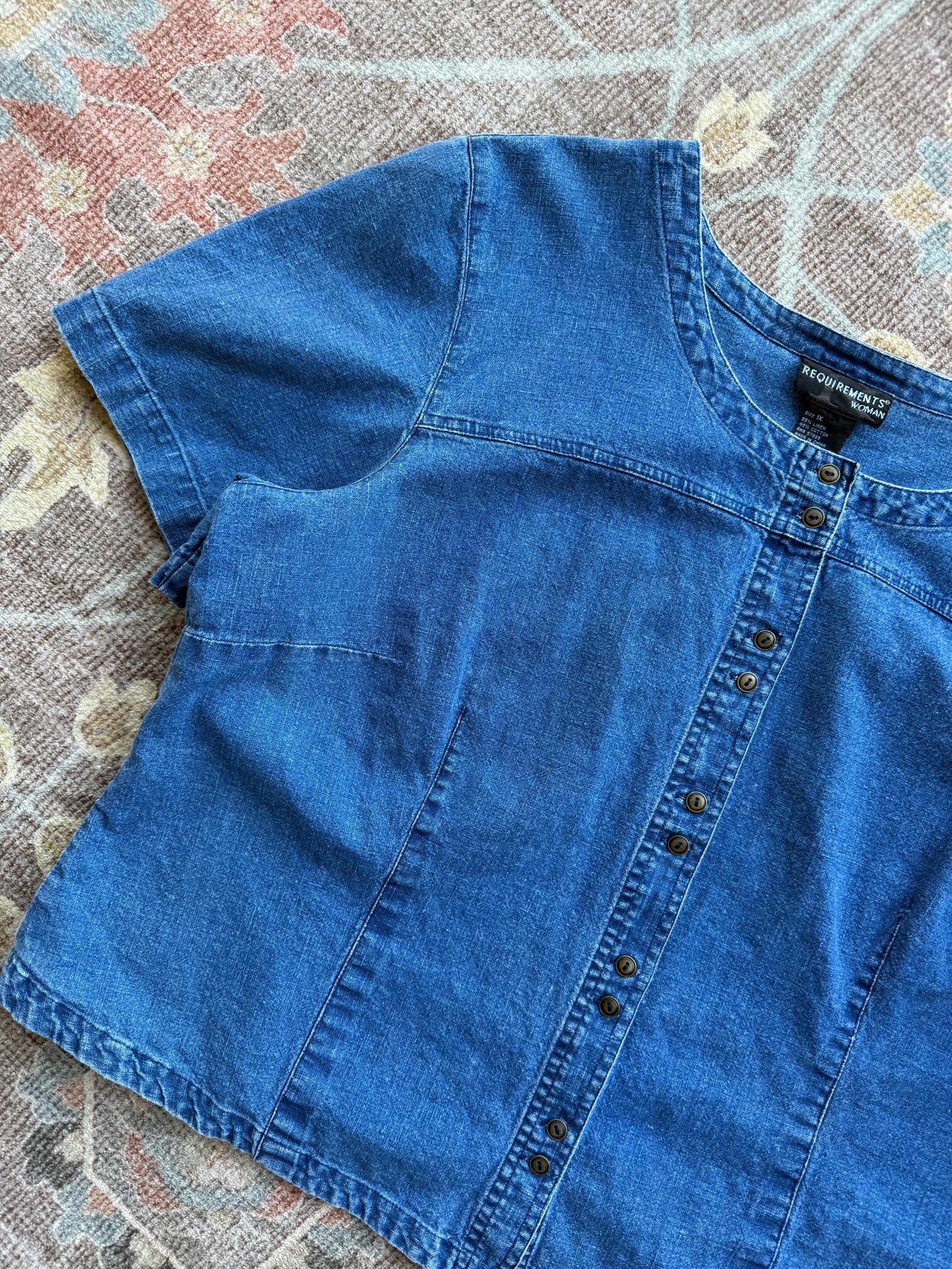 Denim Top - XL