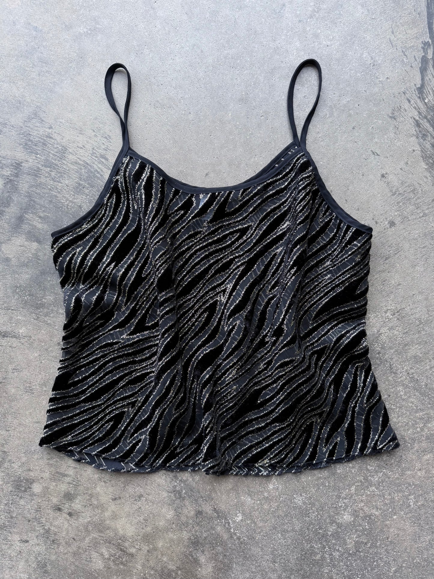 Sheer Zebra Tank - L