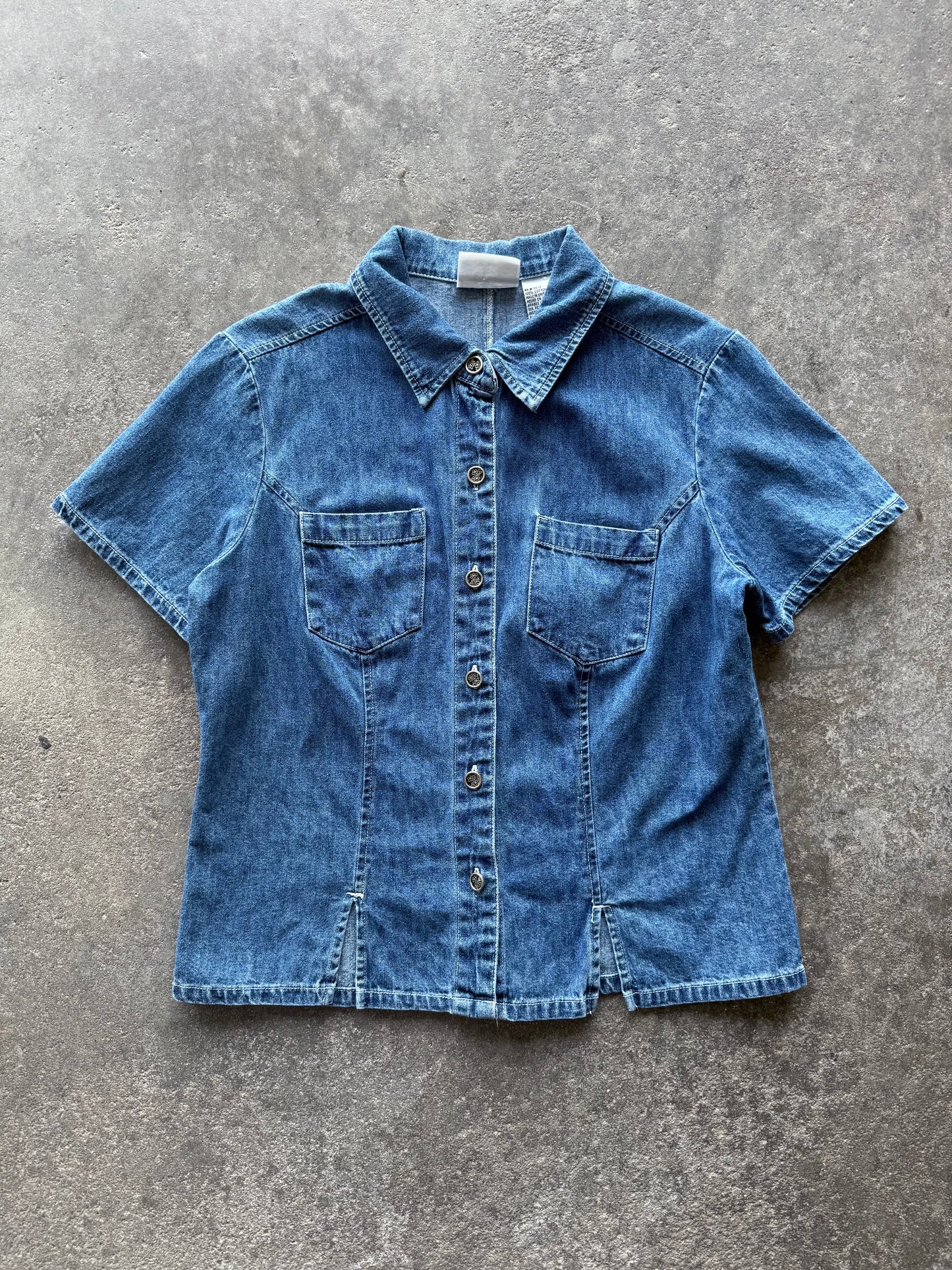 Denim Button Down - M