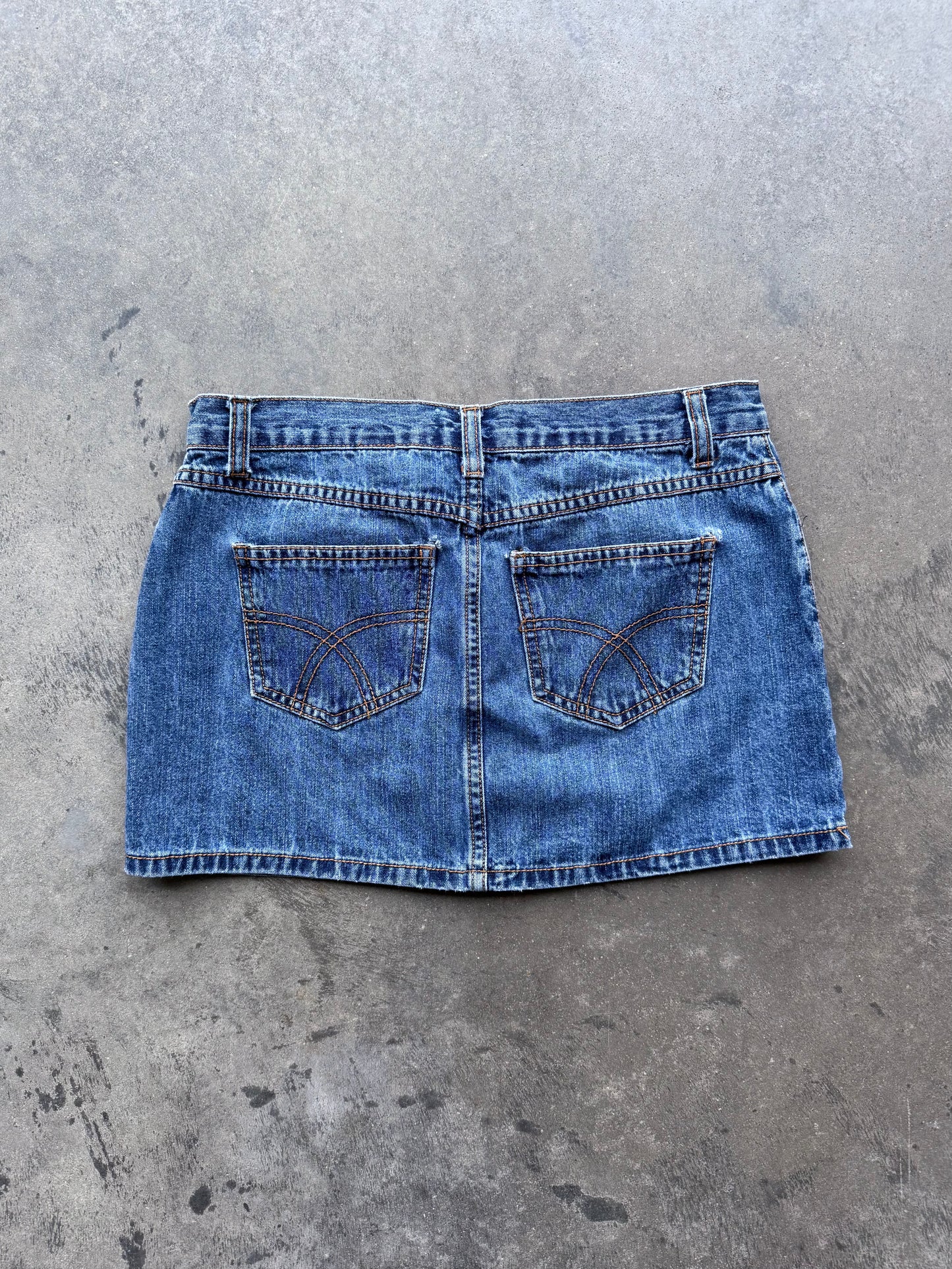 Denim Mini Skirt - 29