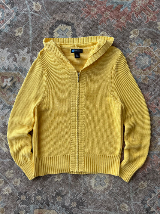 Zip Up Cardigan Hoodie - XL