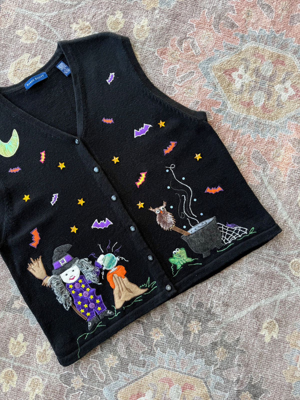 Halloween Sweater Vest - XL