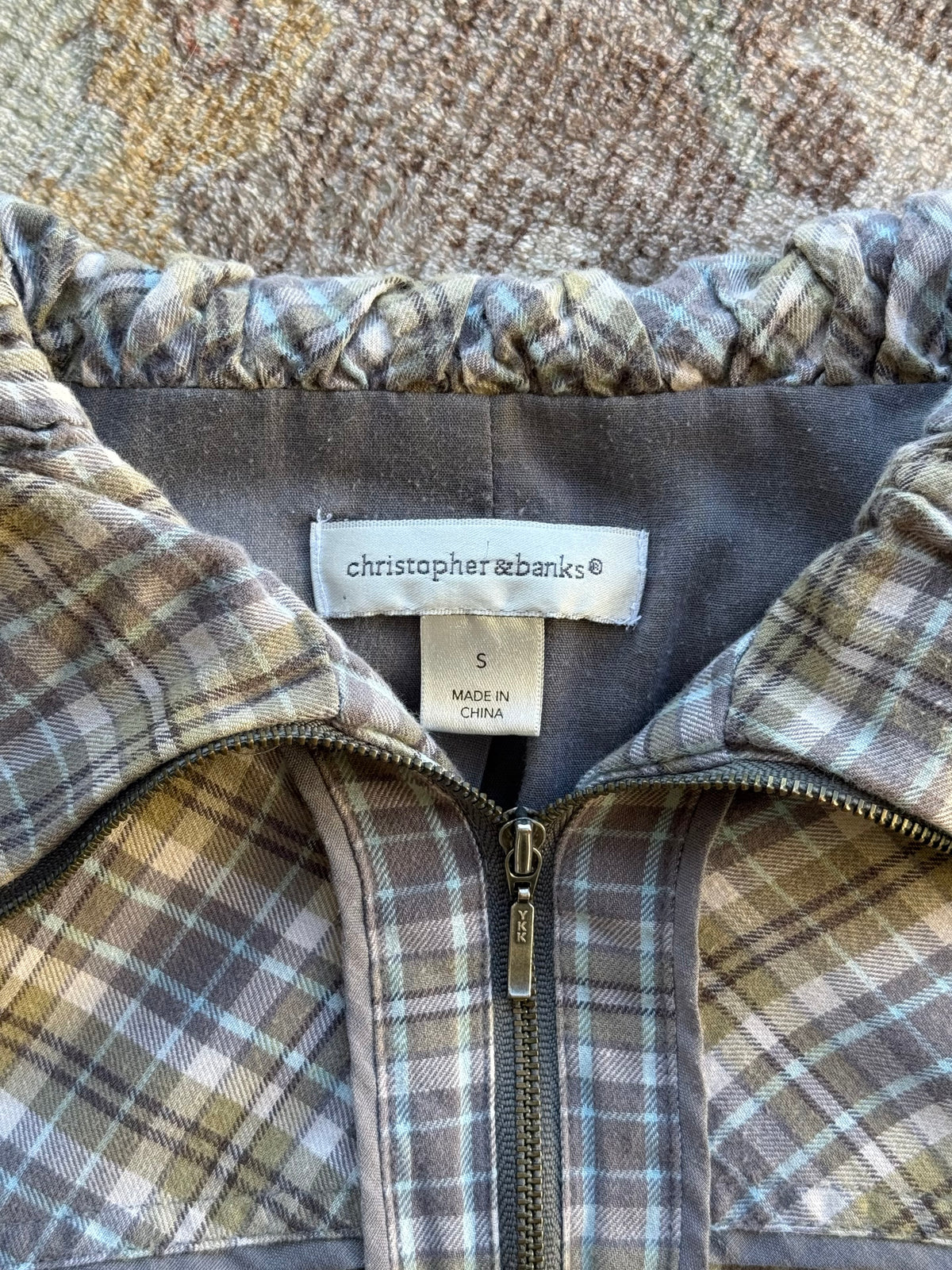 Plaid Jacket - S