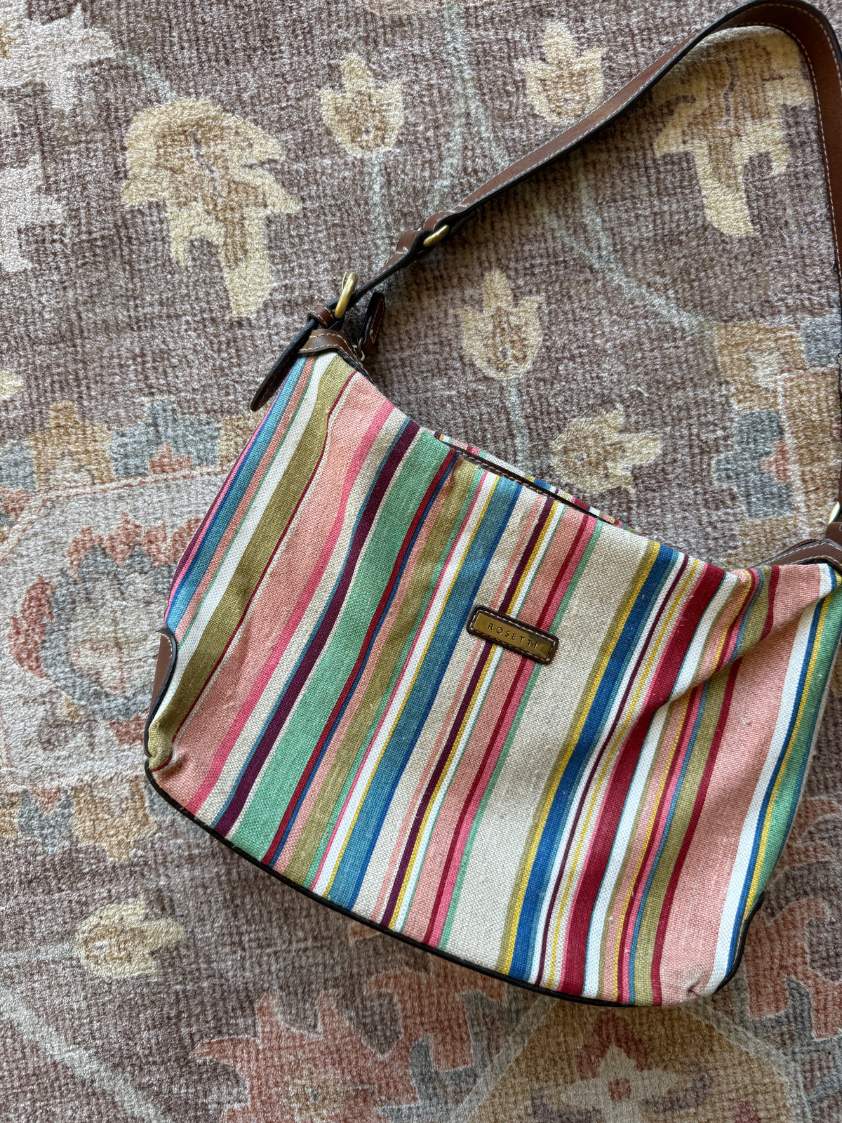 Striped Purse