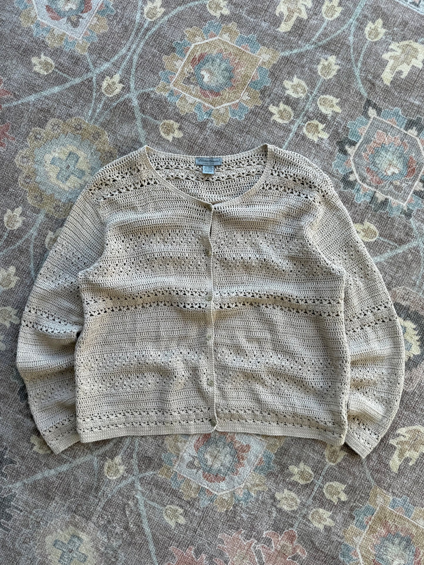 Crochet Cardigan - XL
