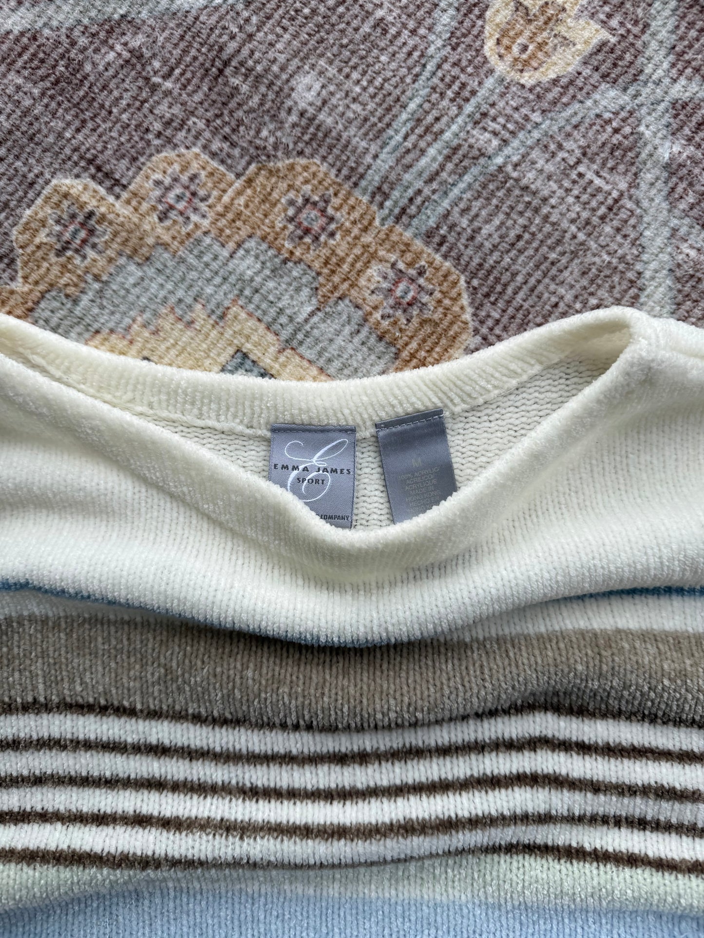 Striped Sweater - M