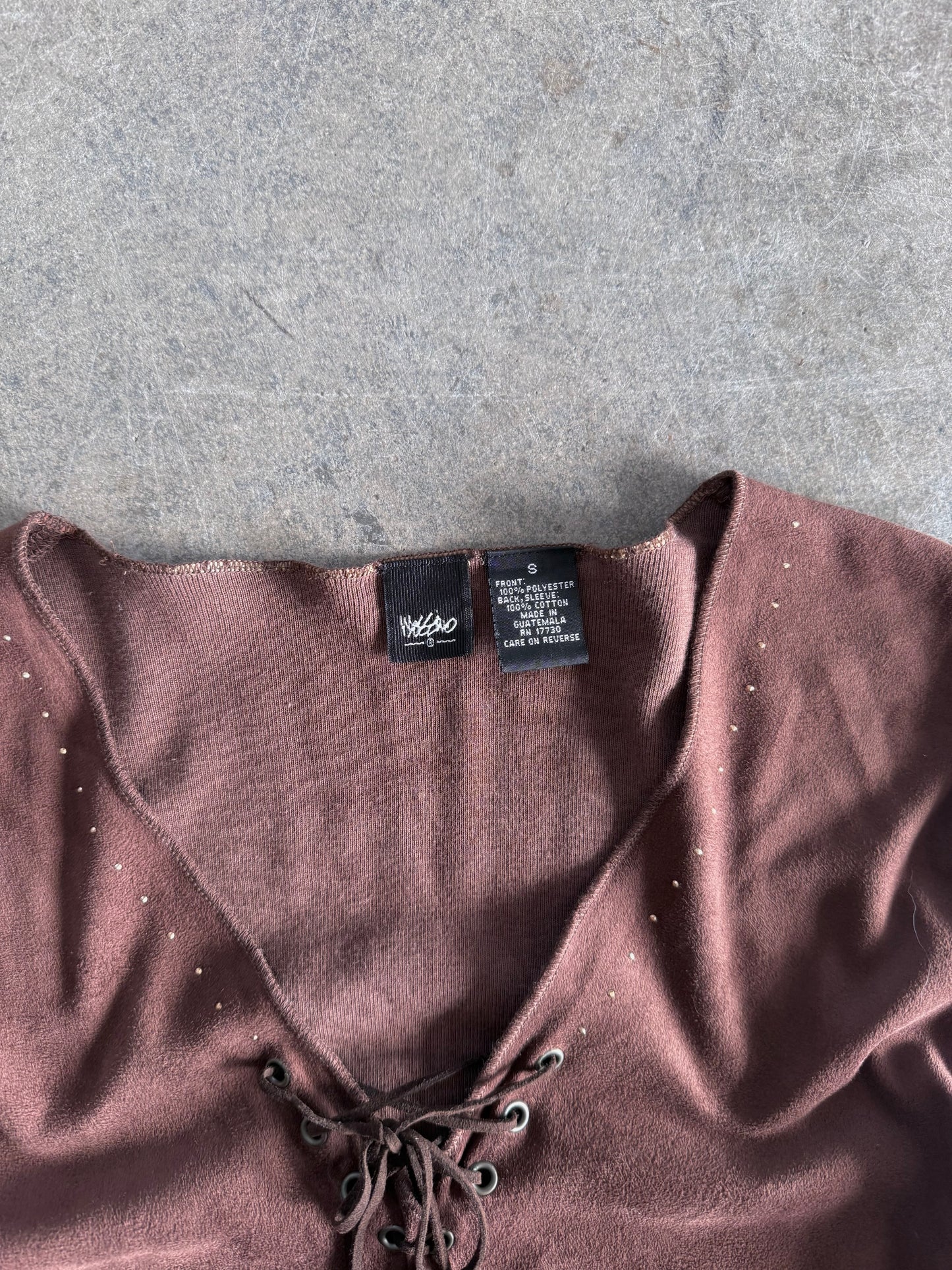 Lace Up Longsleeve - S