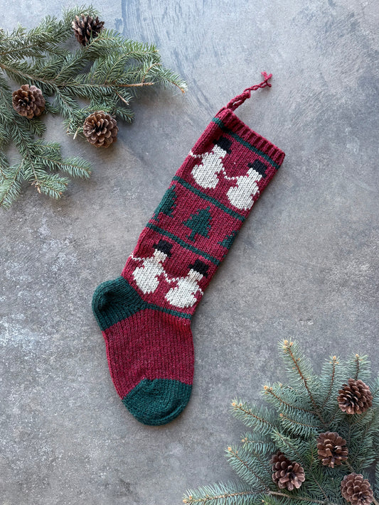 Vintage Wool Stocking