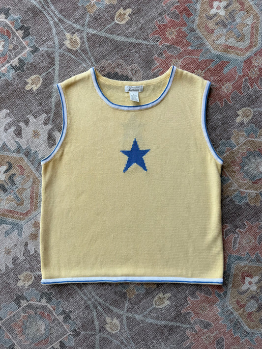 Knit Star Tank - L