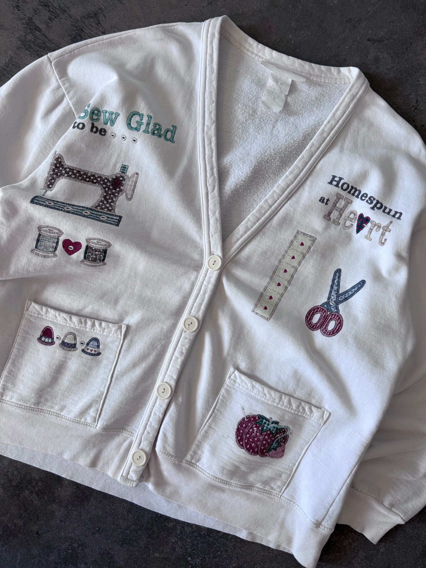 Sewing Cardigan - 2XL