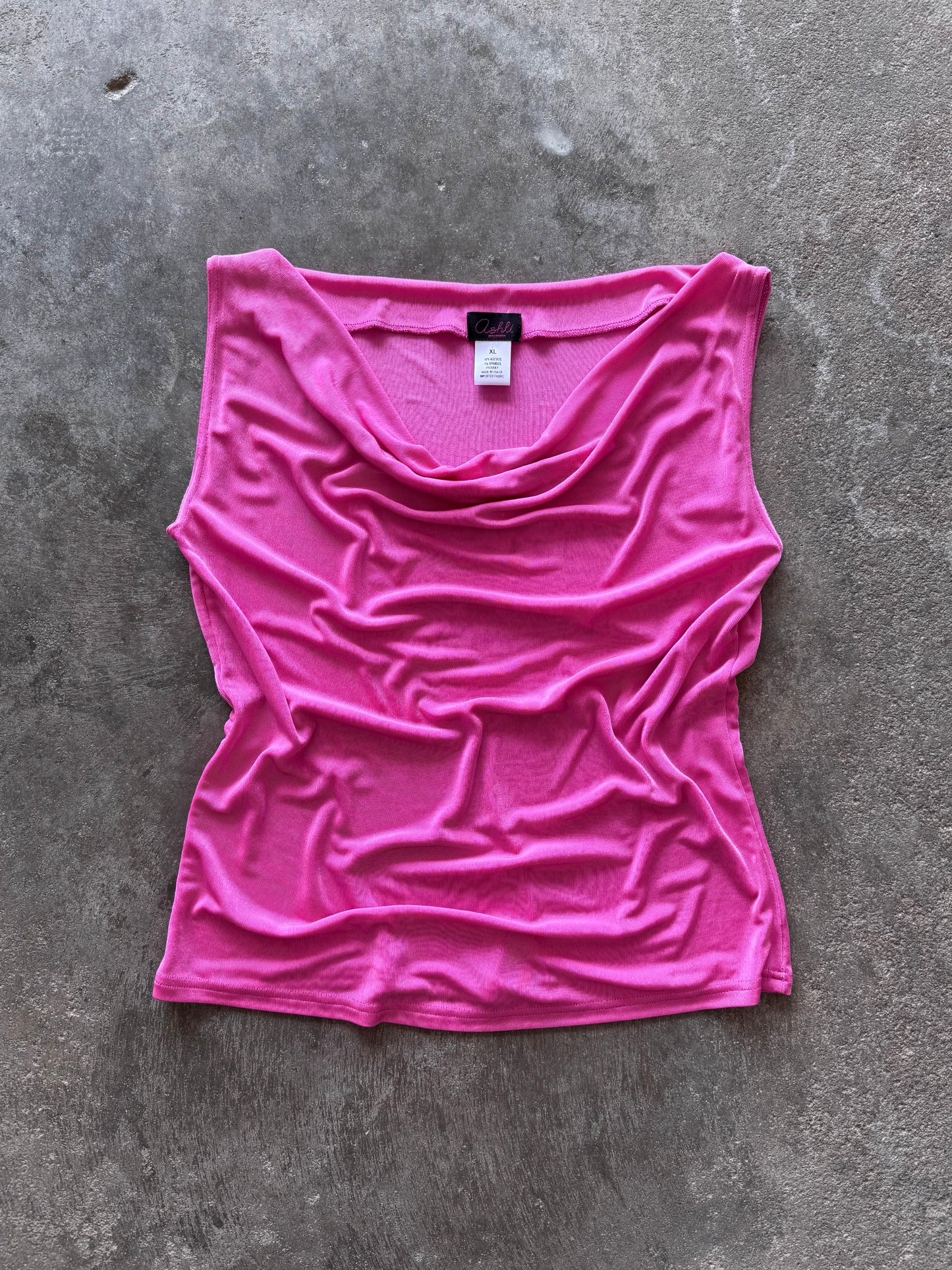 Cowl Neck Tank - XL