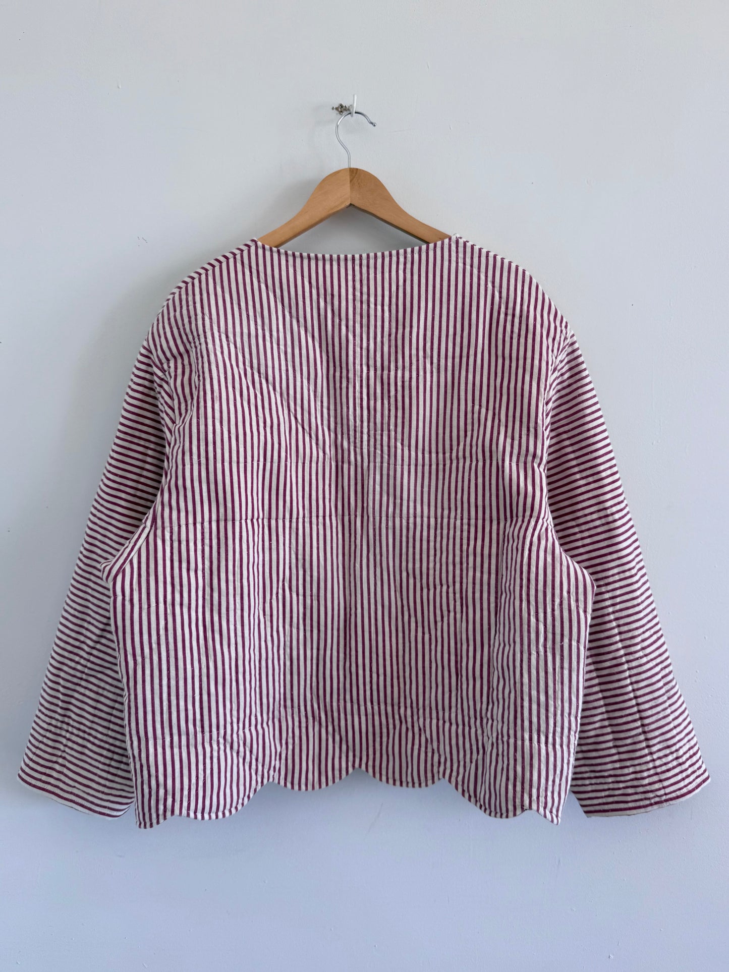 Quilt Tie Jacket - L