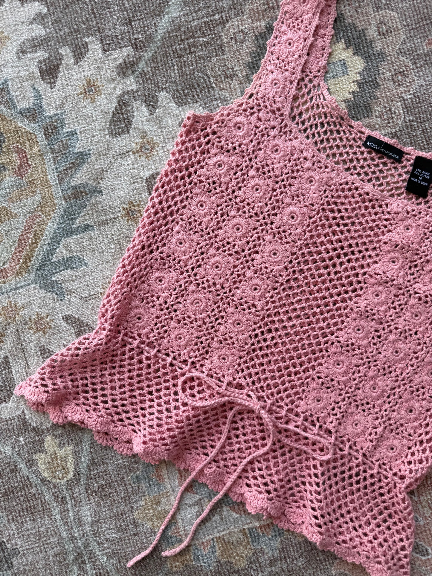 Crochet Tank - M