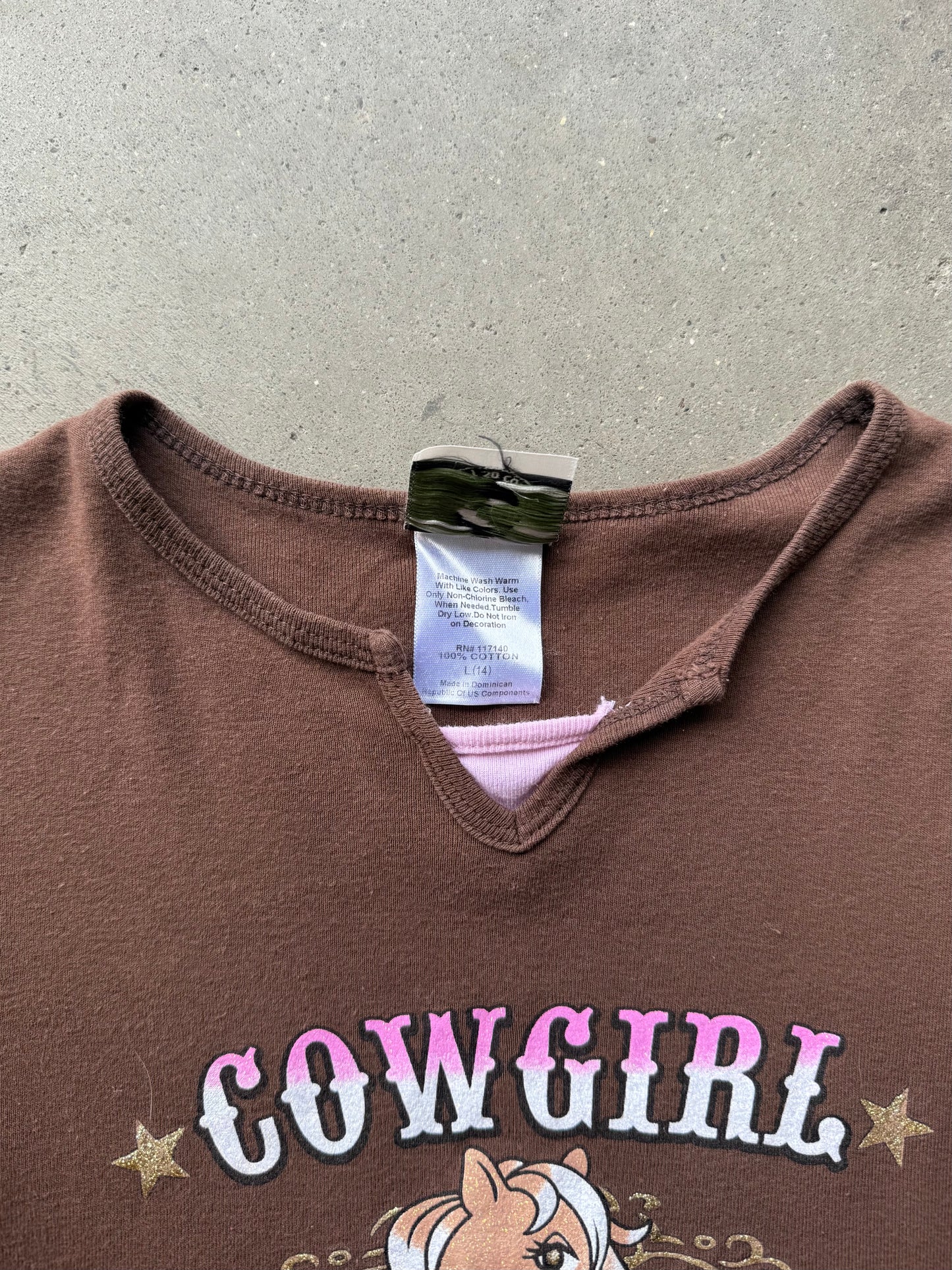 Cowgirl Baby Tee - S