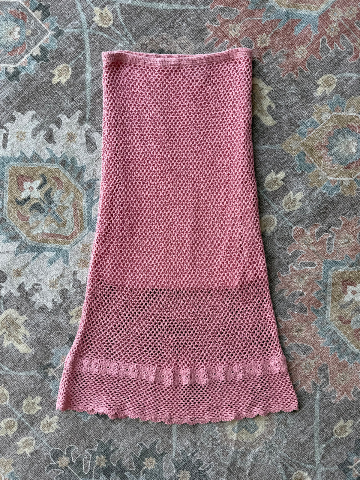Crochet Maxi Skirt - S