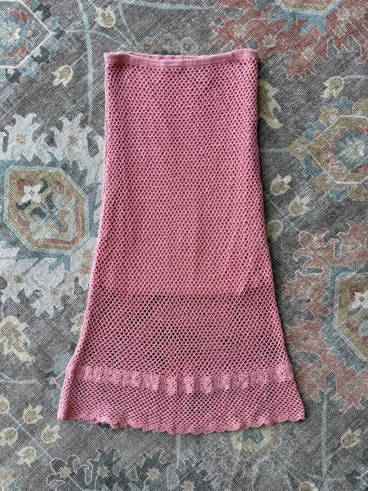 Crochet Maxi Skirt - S