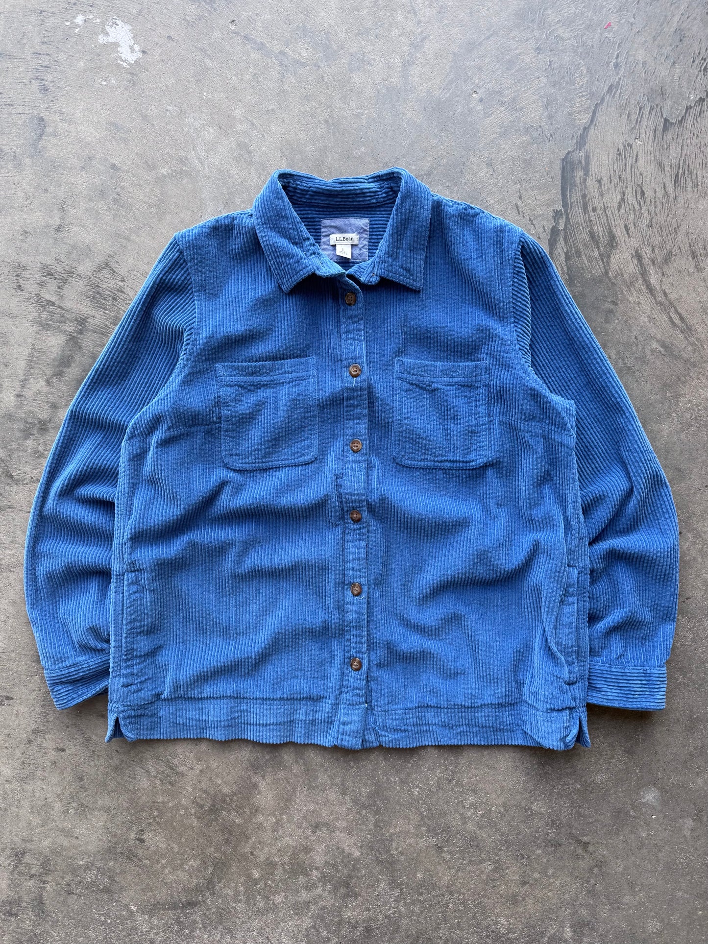 Corduroy Button Down - L