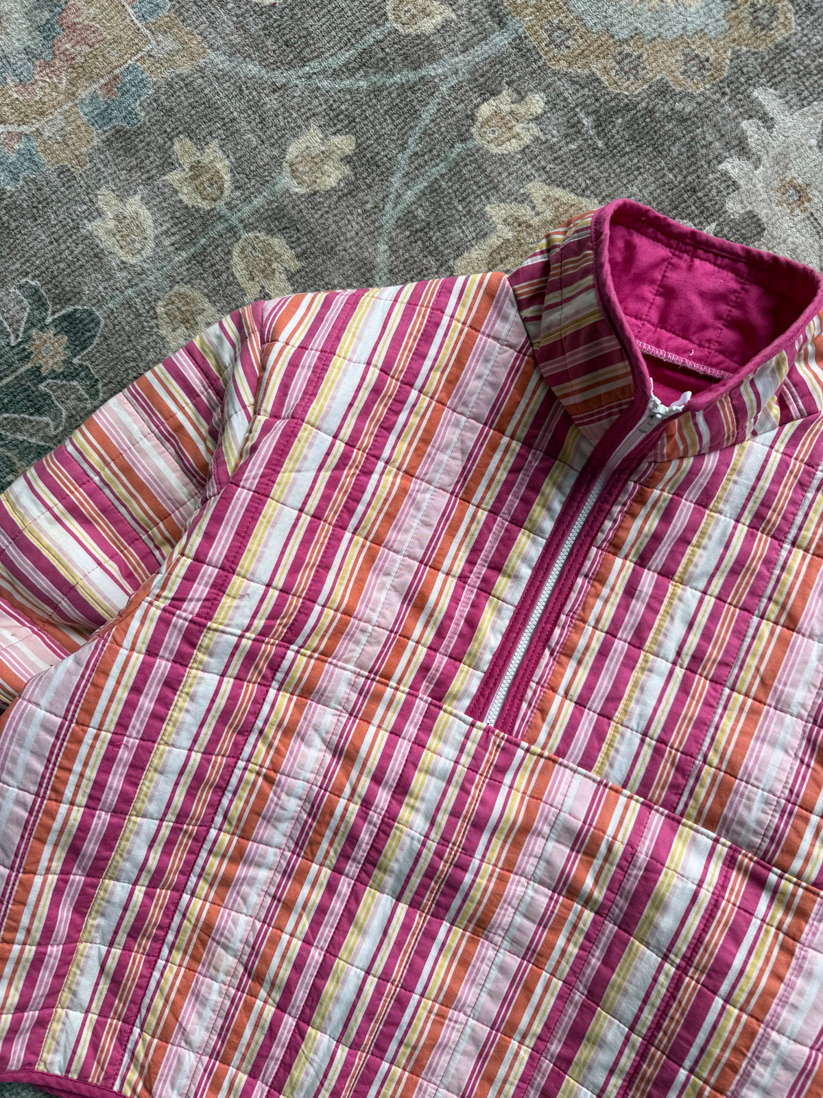 Quilt Quarter Zip - S