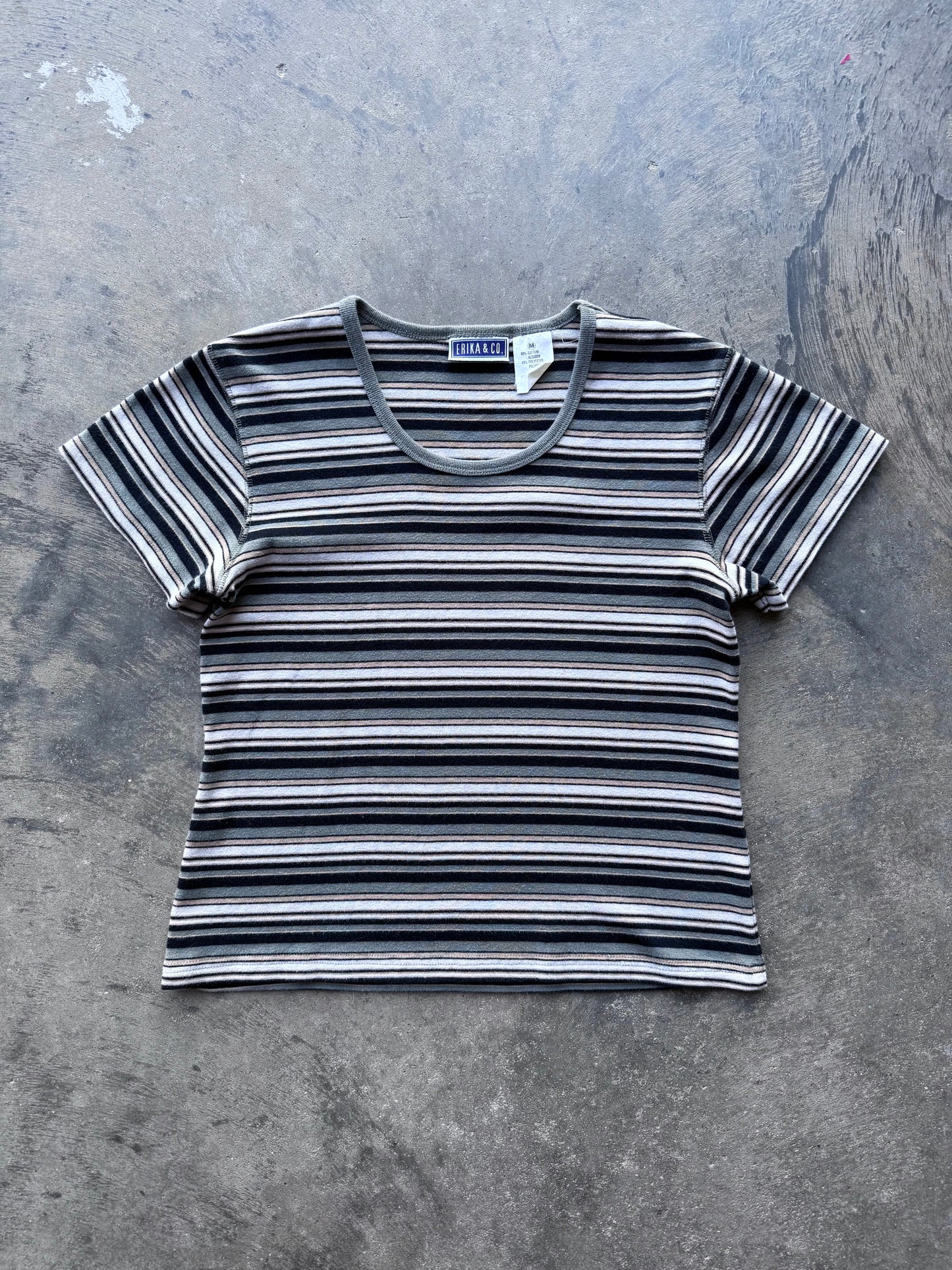 Striped Tee - M