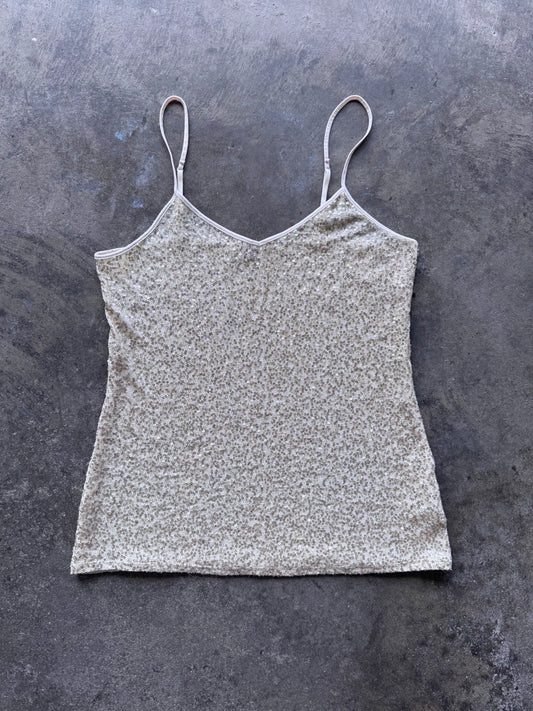 Gold Sequin Tank - L