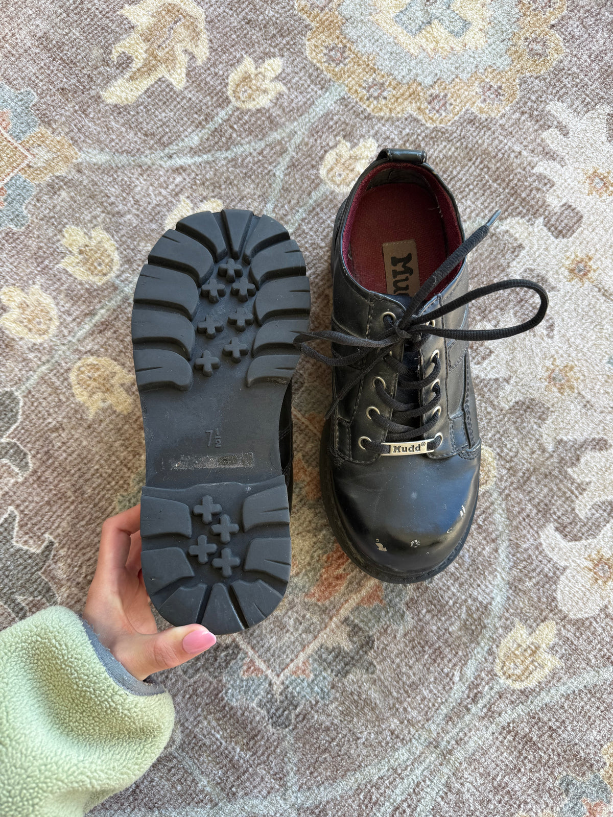 Mudd Platform Oxfords - 7.5