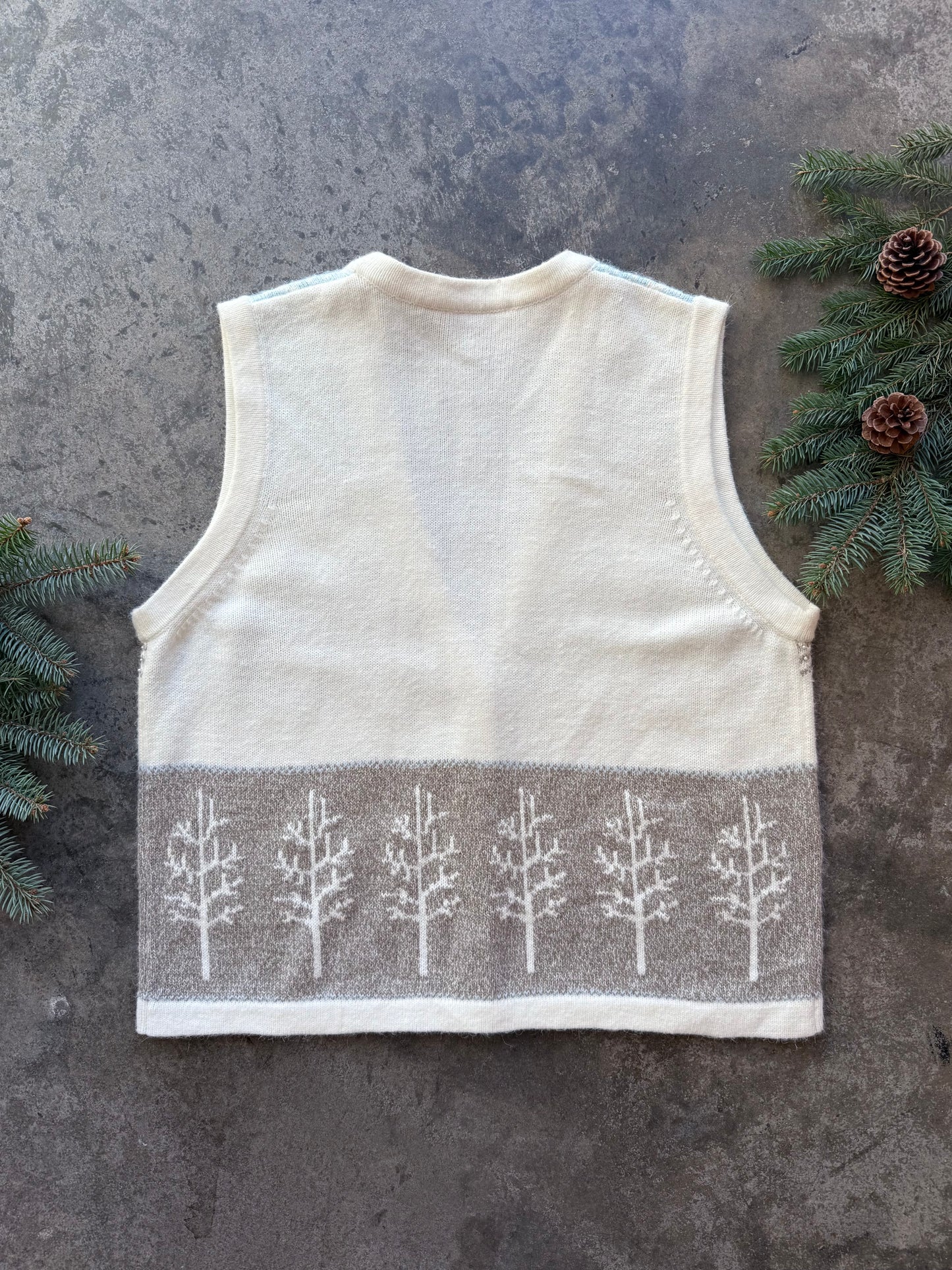 Wintry Sweater Vest - M