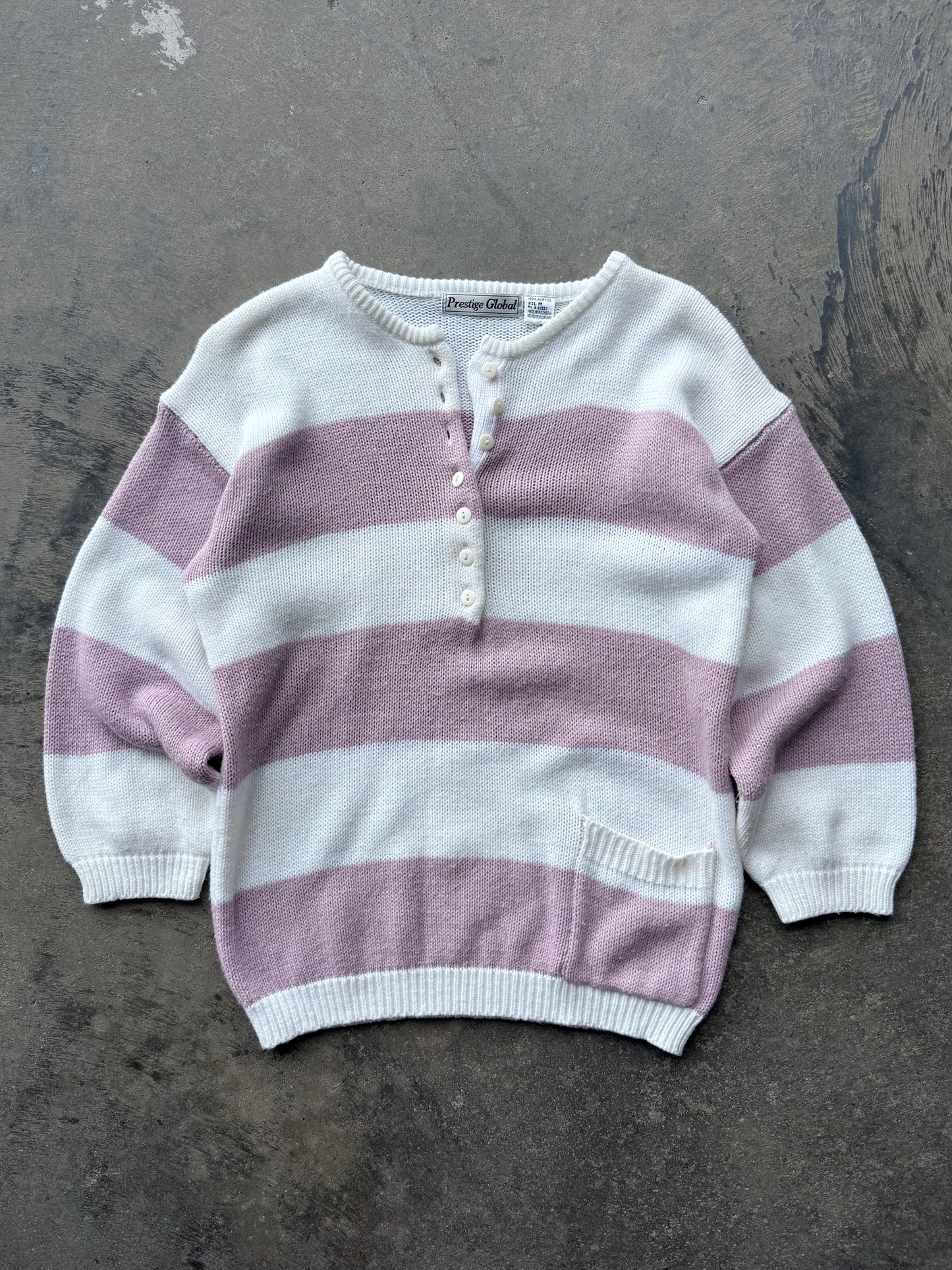 Striped Sweater - M