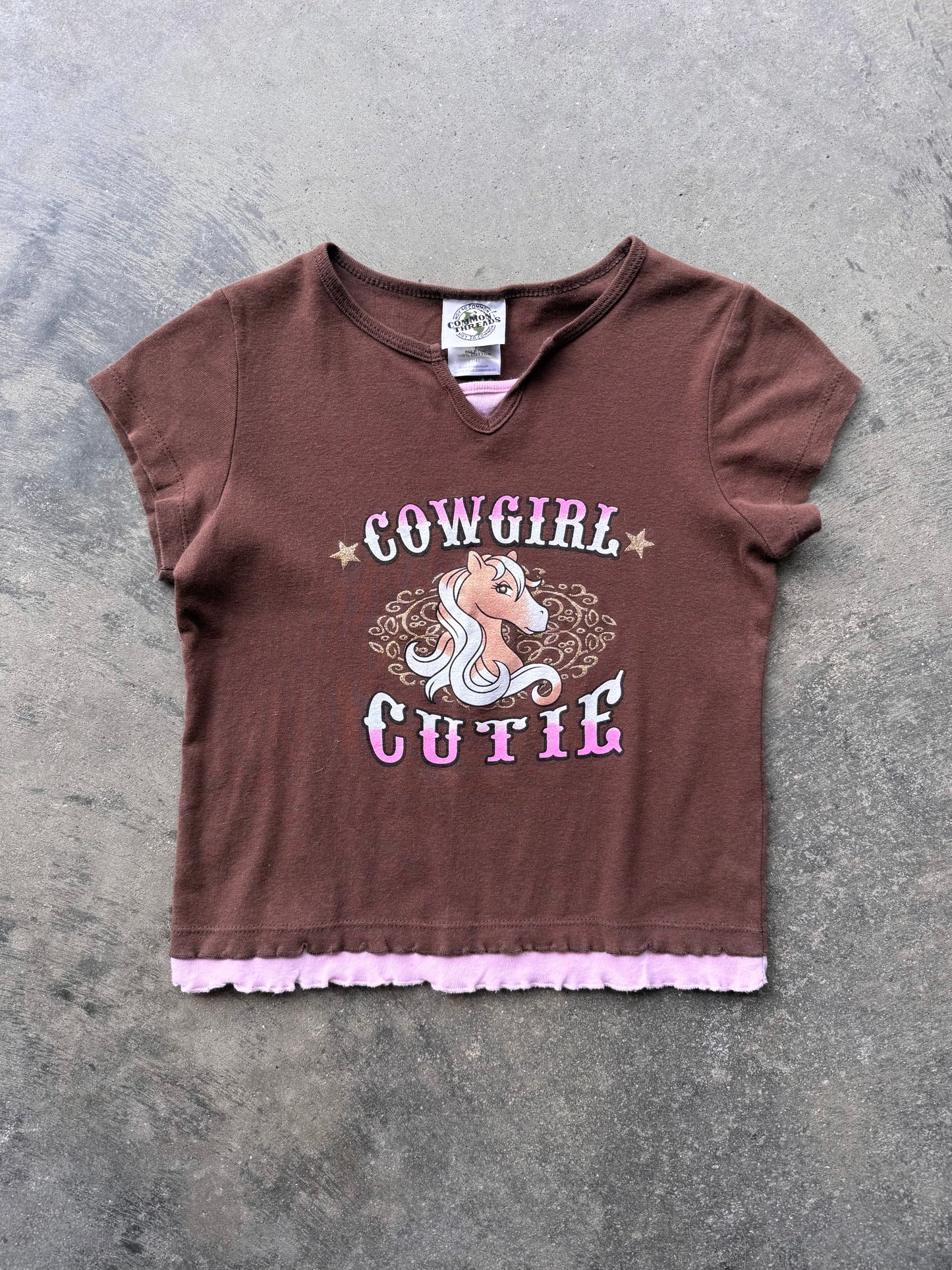 Cowgirl Baby Tee - S