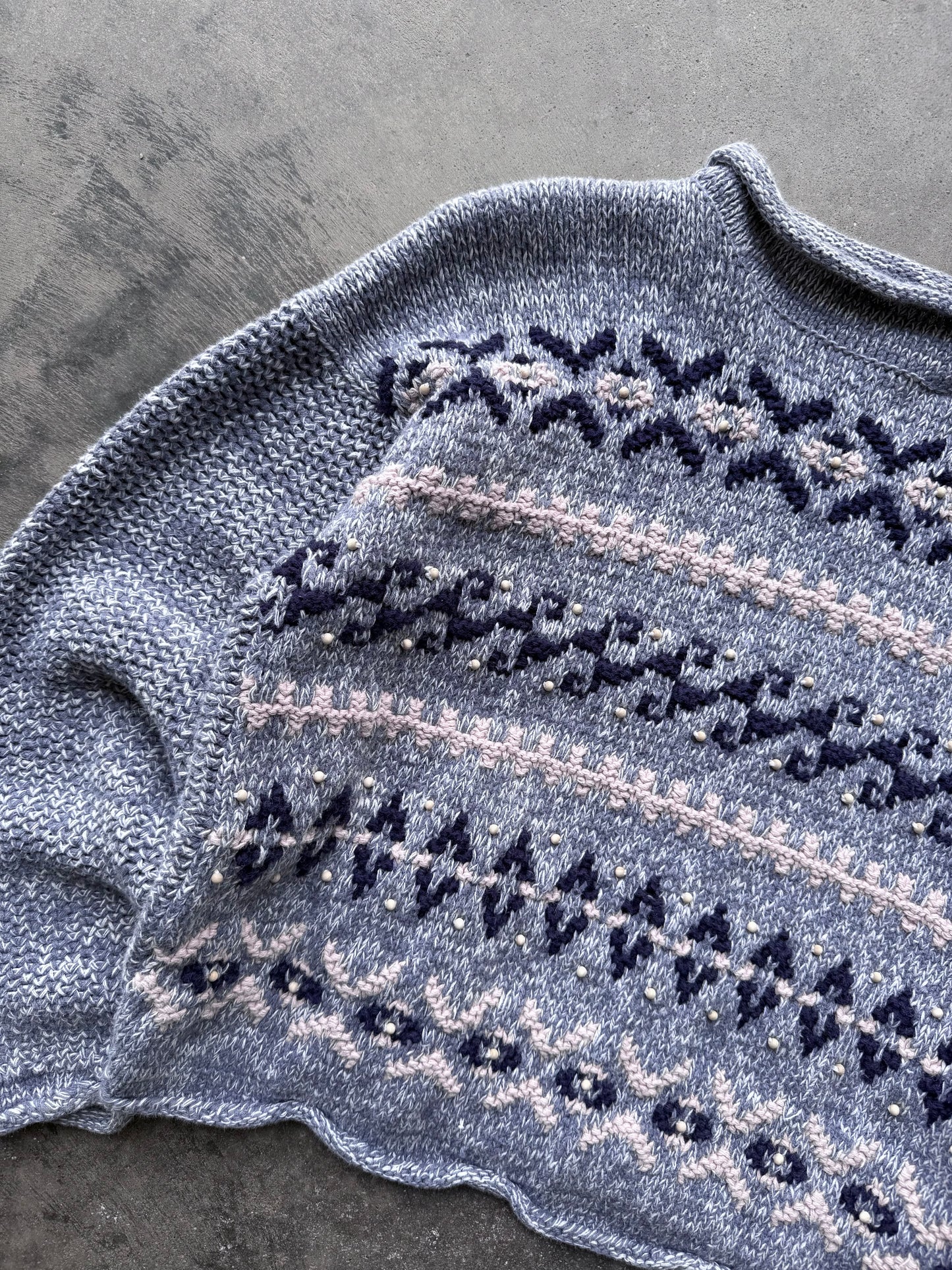 Rollneck Sweater - L