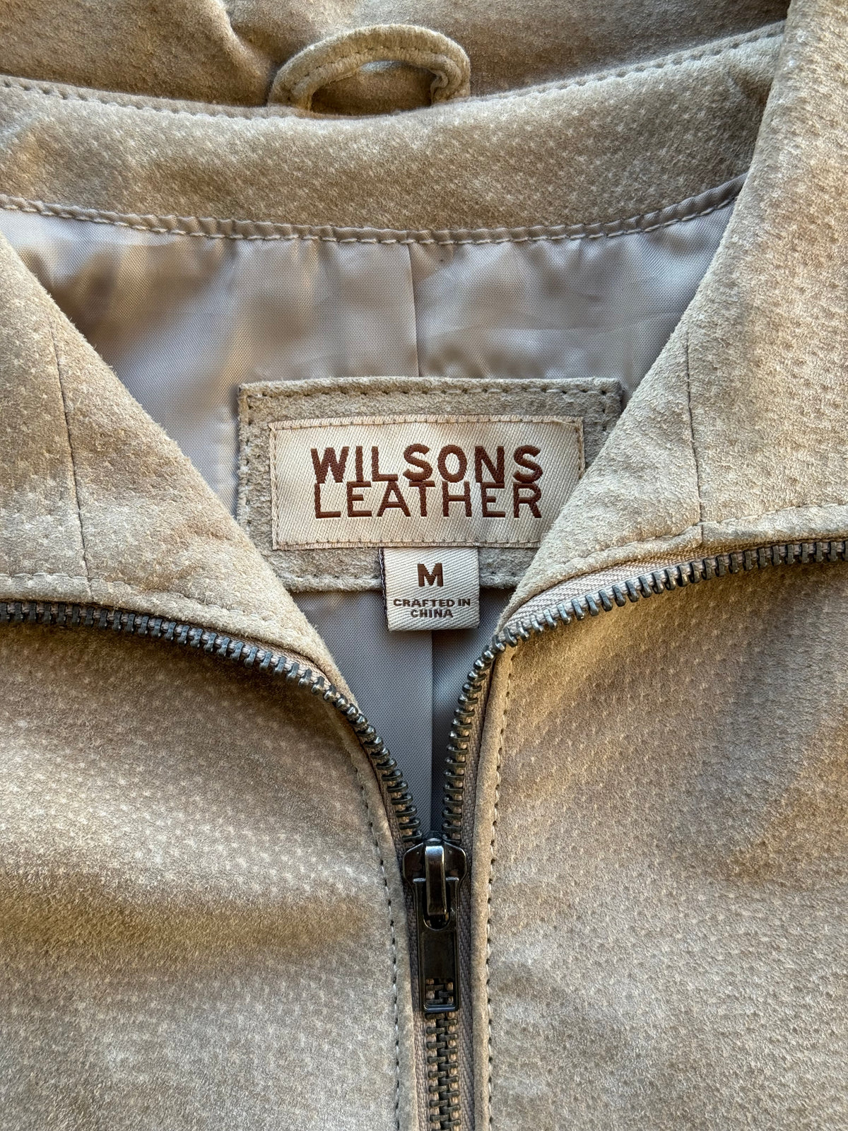 Suede Jacket - M