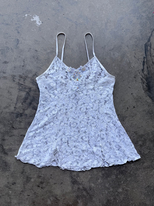 Lace Slip Tank - M