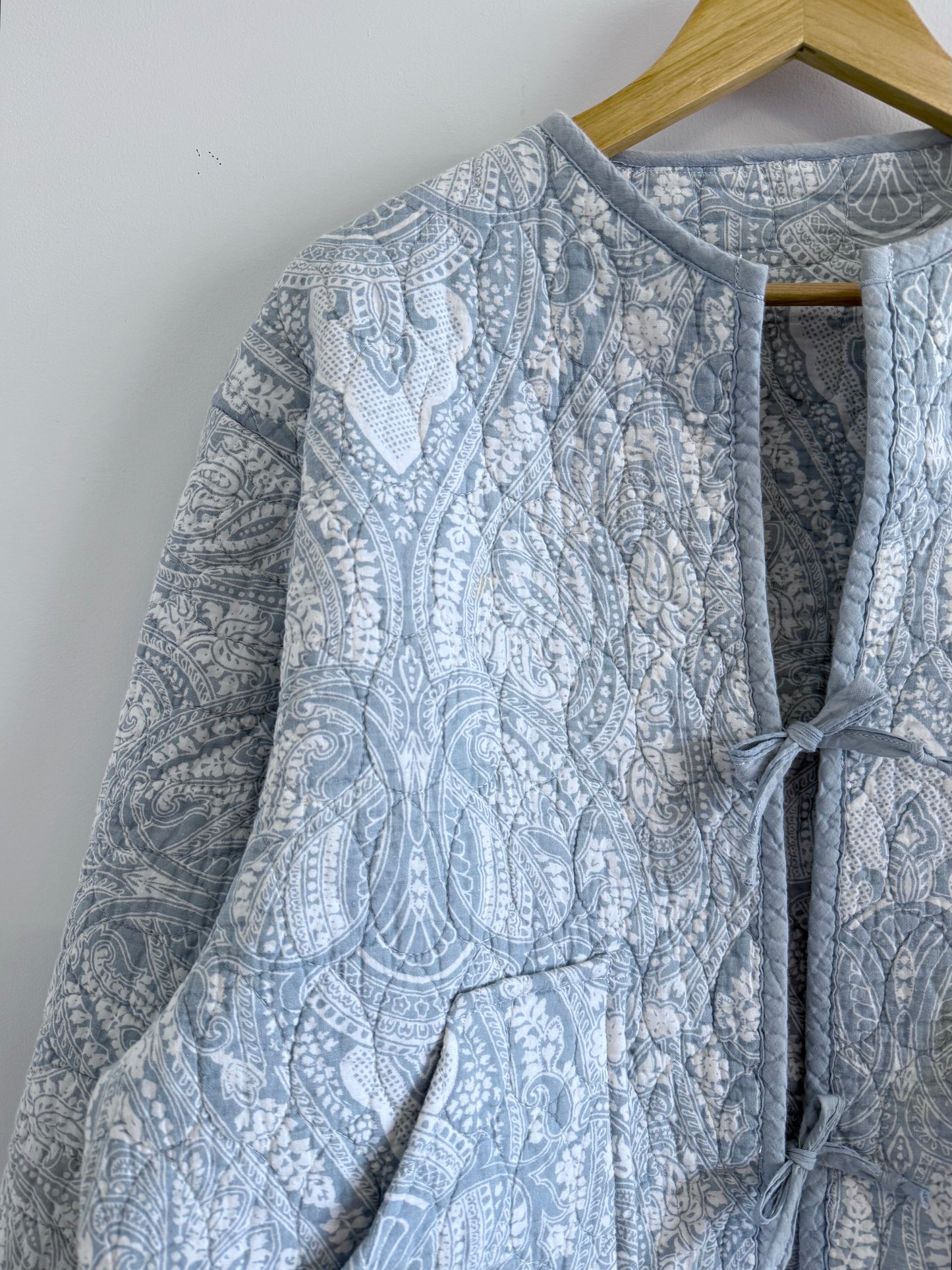 Quilt Tie Jacket - M