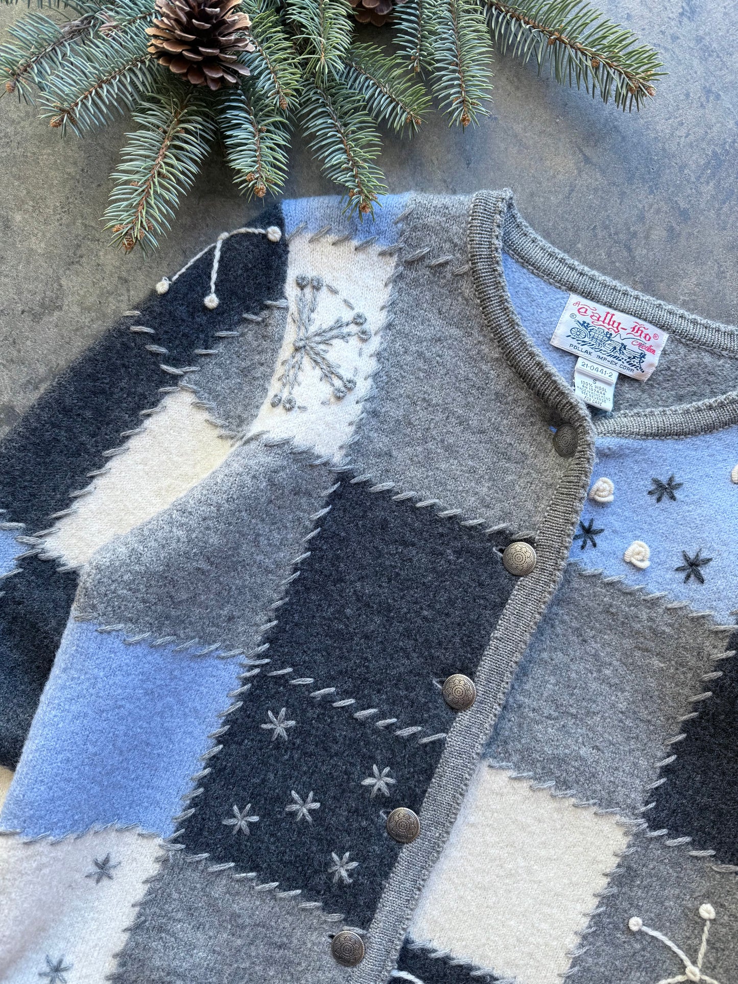 Snowflake Cardigan - S