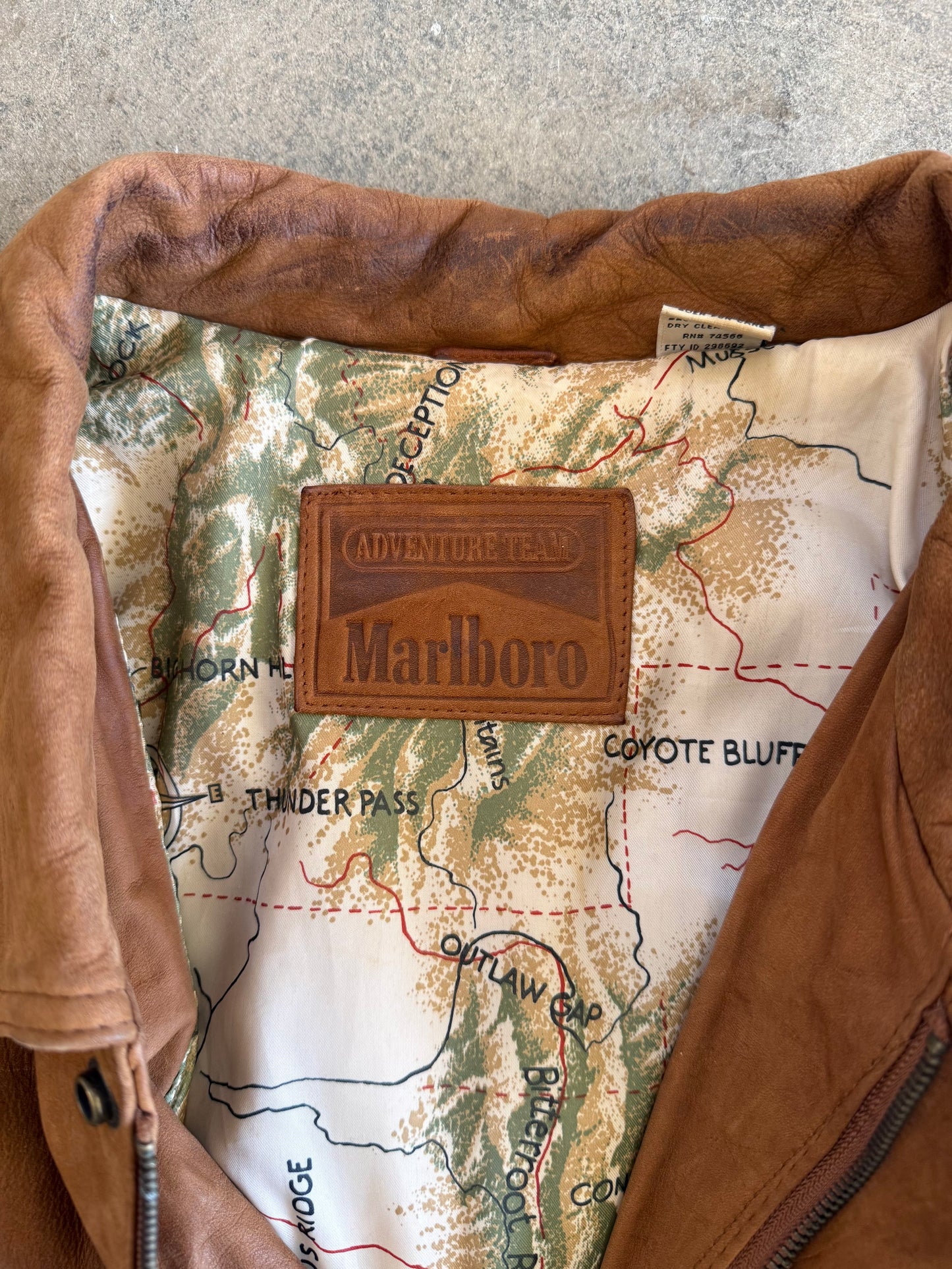 Marlboro Leather Jacket - XL