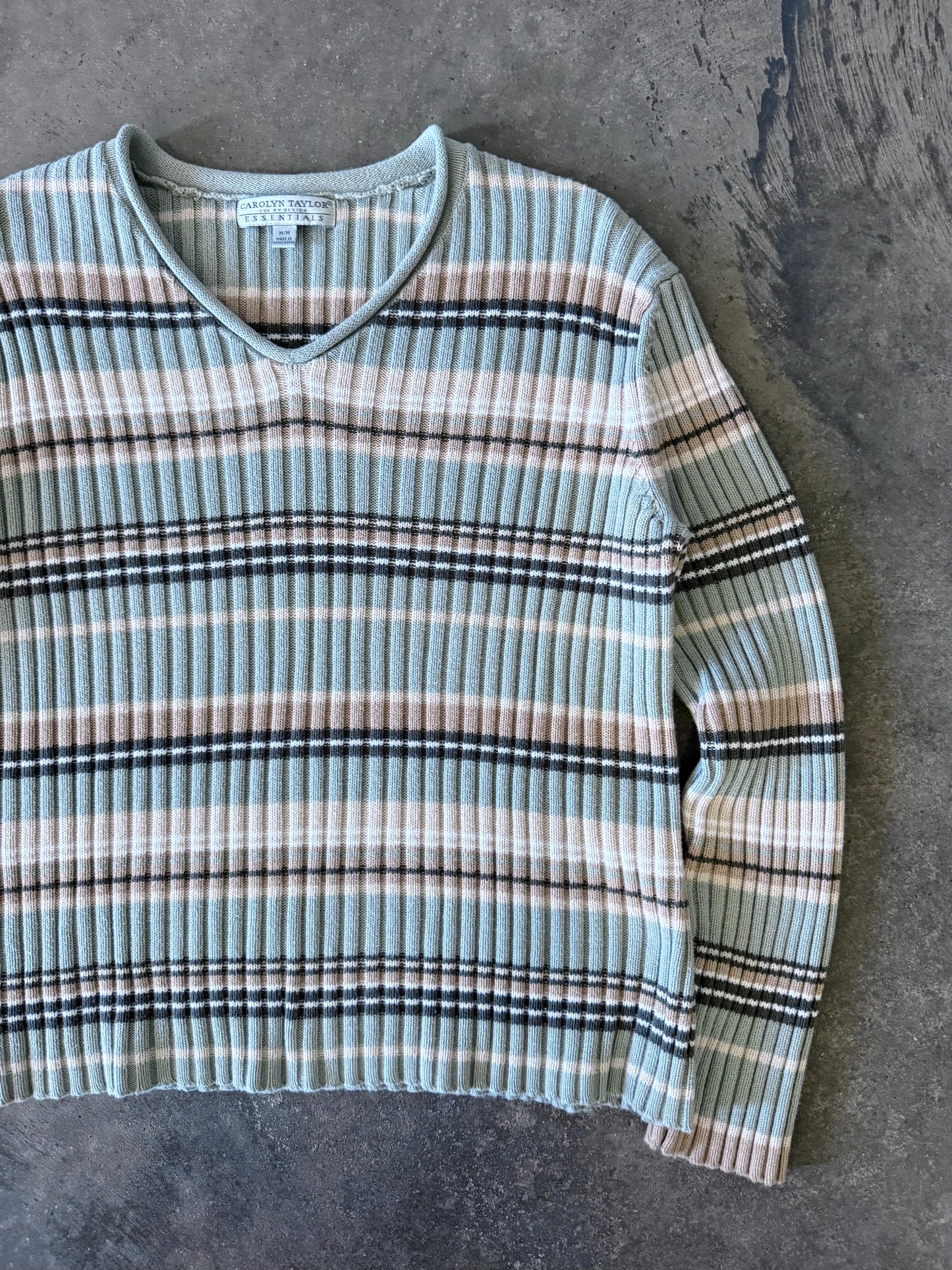 Striped Sweater - M