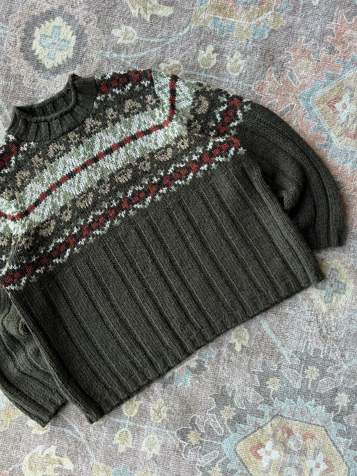 Mock Neck Sweater - XL