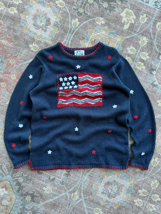 Flag Sweater - L