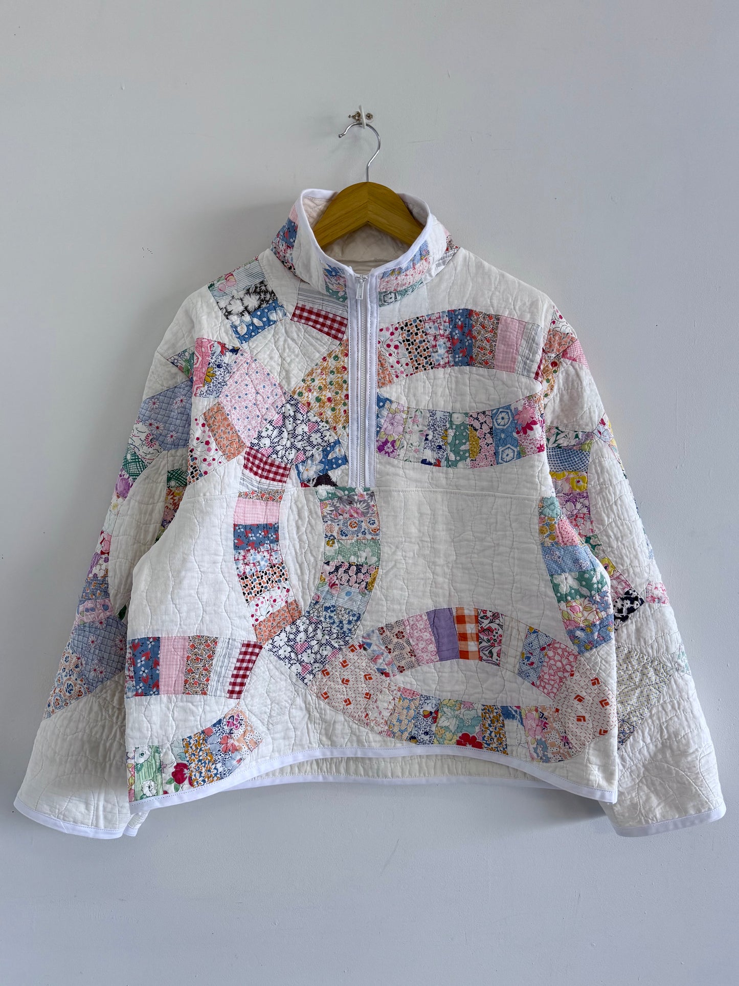 Quilt Quarter Zip - M
